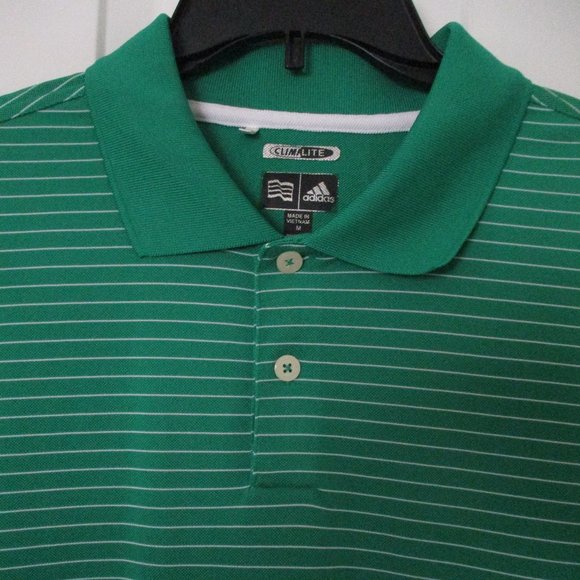 adidas Shirts Adidas Climalite Mens Ss Kelly Green Golf Polo Shirt Size Ml Poshmark